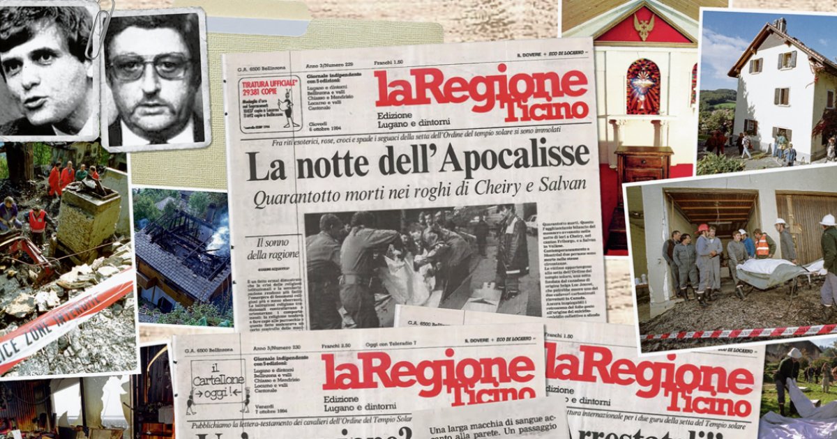 Ordine del Tempio Solare, cronaca della fine del mondo laRegione.ch