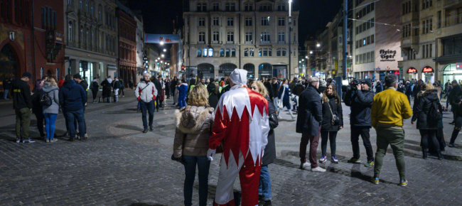 Le Campane Di Basilea.Basilea Gli Intrepidi Del Carnevale Fanno Festa