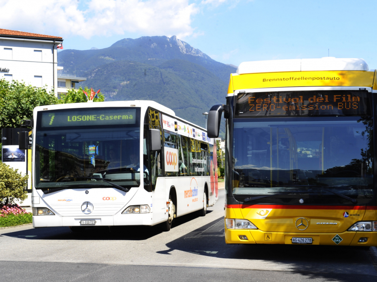 Locarno Bus Lungolago G.Motta a Locarno, arriva la corsia per i bus | laRegione.ch