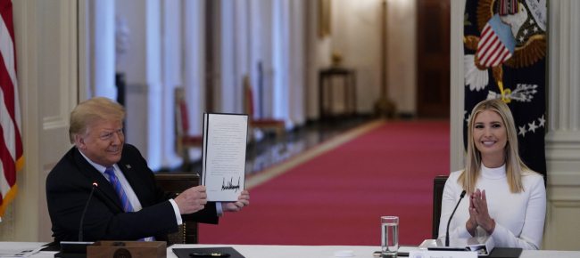 trump-e-ivanka-reclamizzano-fagioli-e-polemica