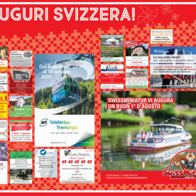 Campagna Promozionale Auguri Svizzera Laregione