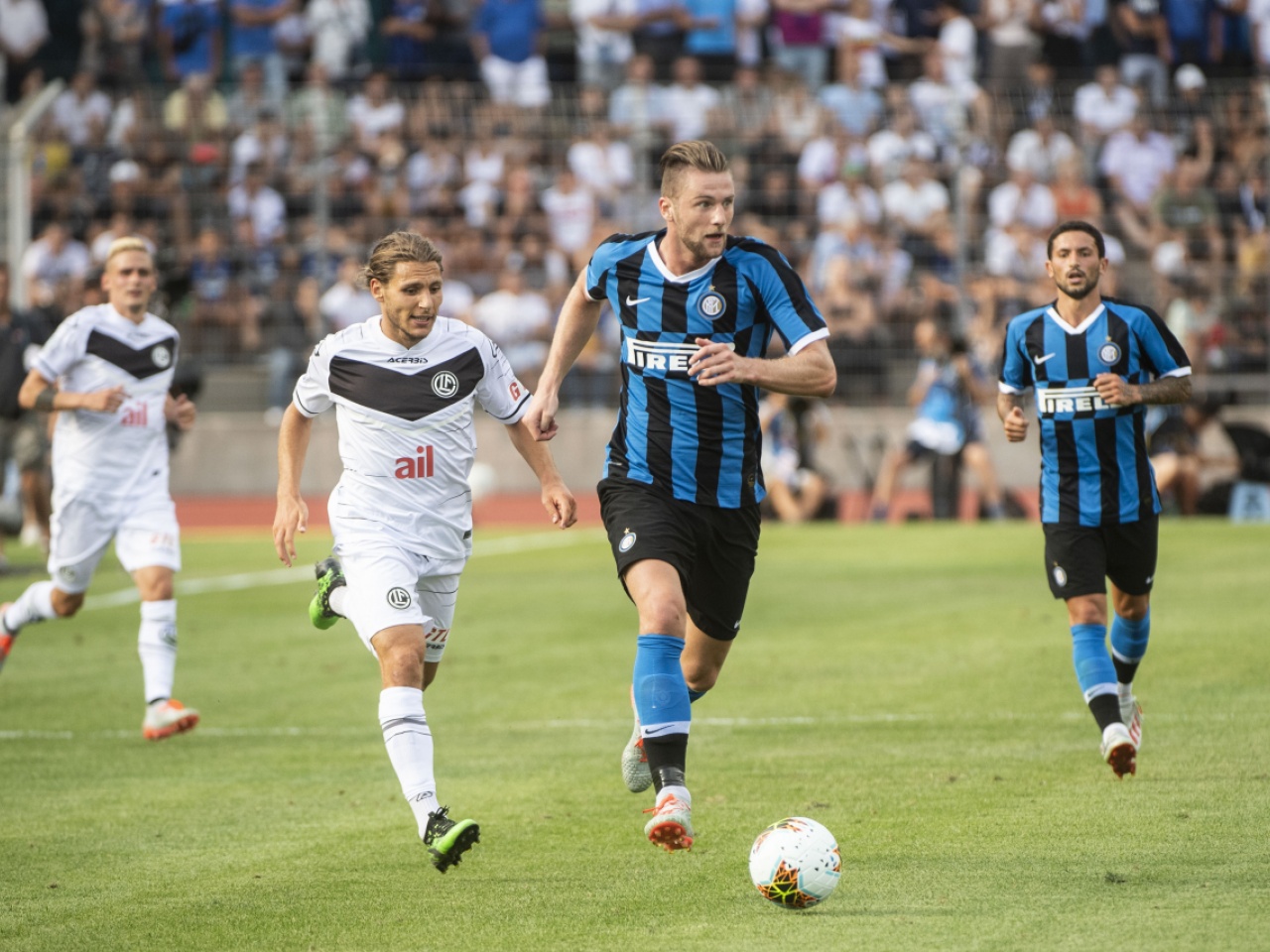 Lugano-Inter 1-2: è vincente la prima di Antonio Conte sulla