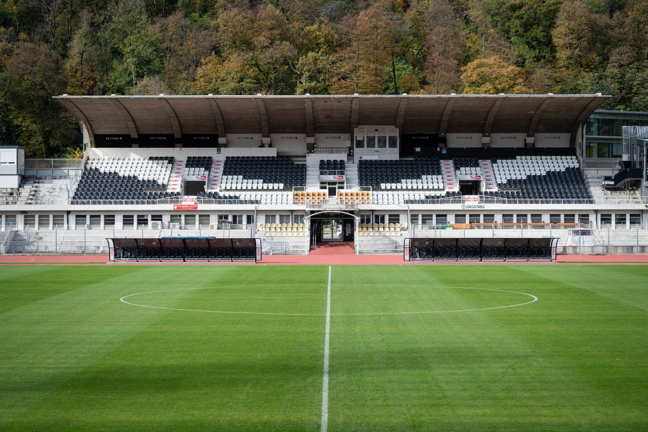 Entrata al campo CHF 10.- per le partite dell'FC Lugano U21 - FC