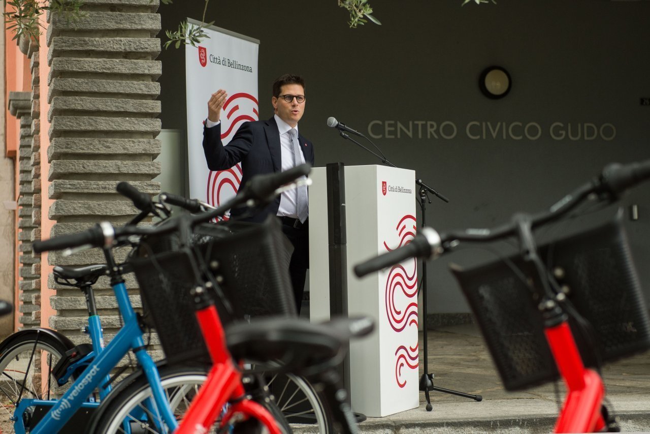 Bellinzona schiaccia sui pedali del bike-sharing | laRegione.ch