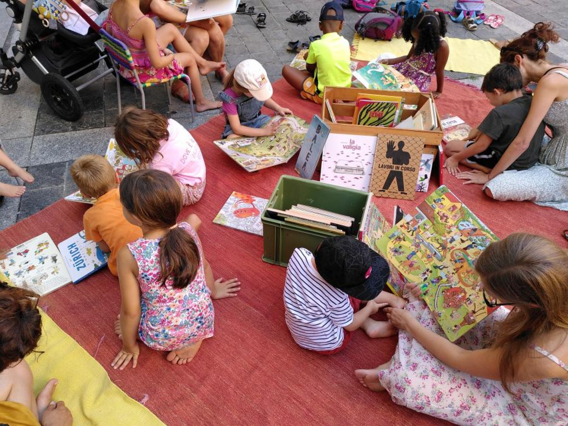 Silent book, i libri senza parole, e la biblioteca di Lampedusa