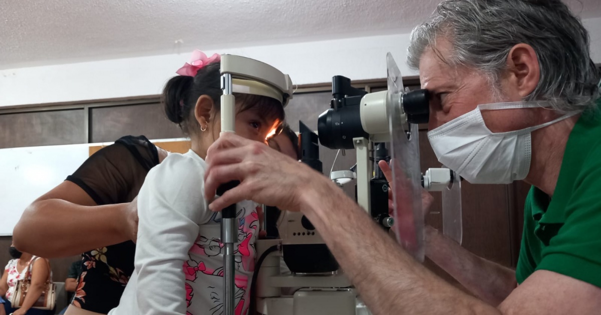 Un médico de Morgot, México para combatir la ceguera