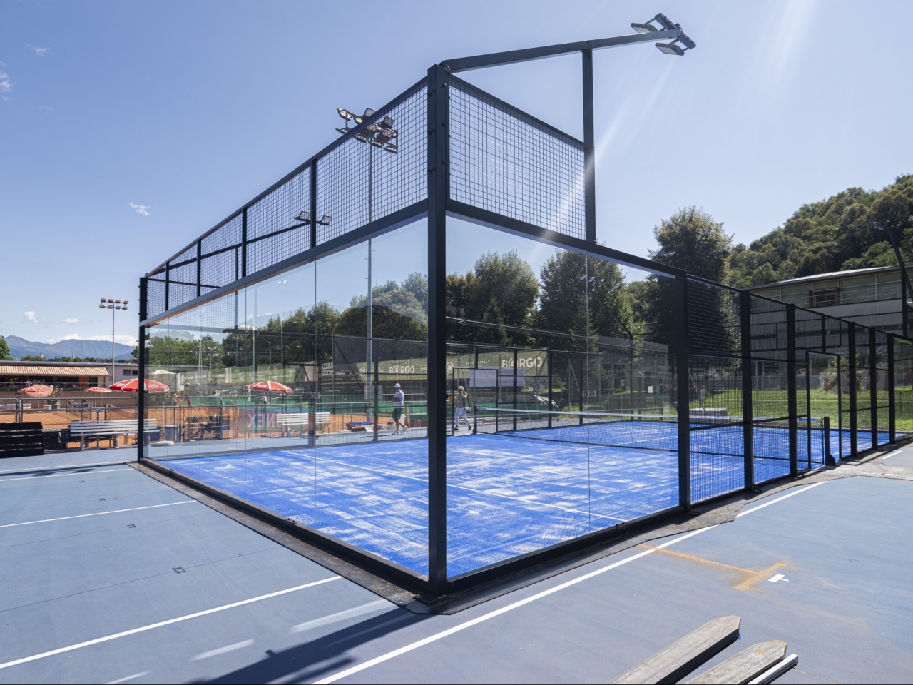 Padel-Platz Go Academy Agno in Via Ponte Vecchio, 6982 Agno