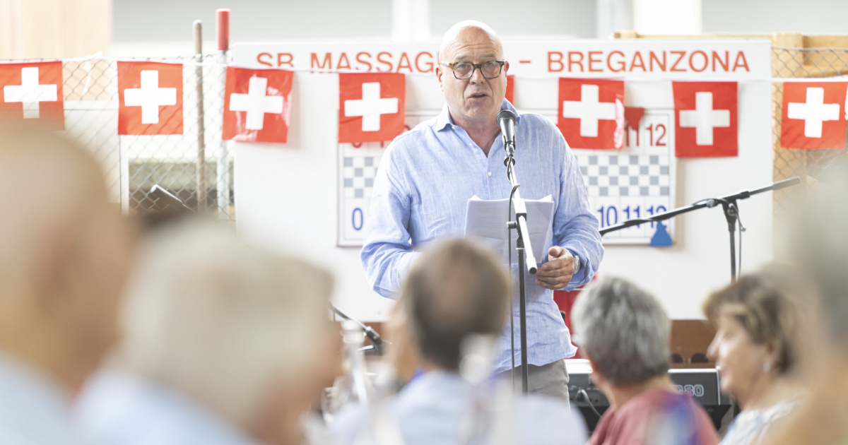 Regazzi Regazzi: ‘Ci vuole una Svizzera più unita’ | laRegione.ch