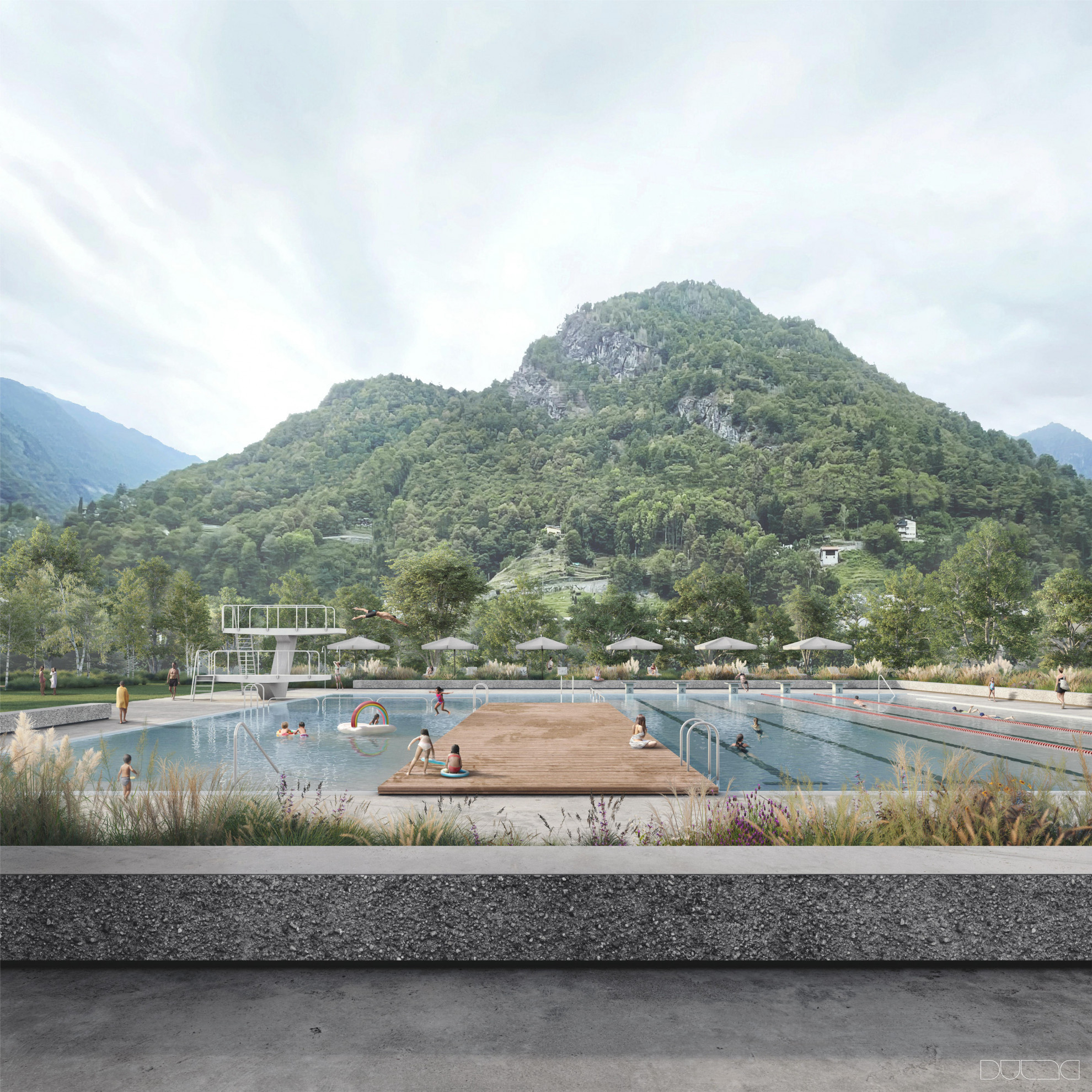 La popolazione di Grono dice sì alla piscina