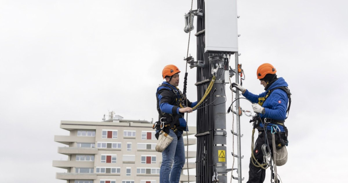 5G fornito da Swisscom coprirà il 90 per cento della Svizzera