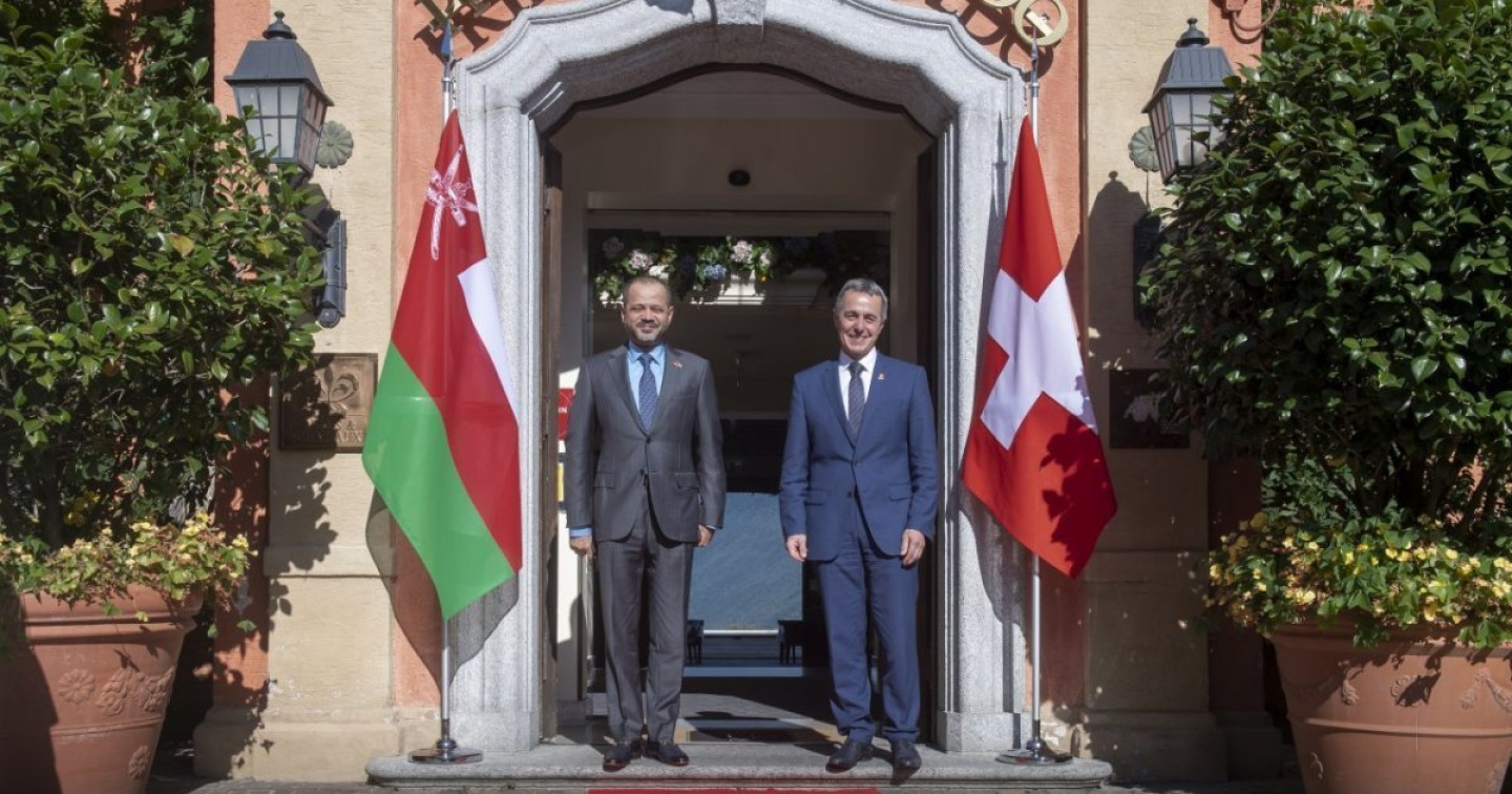 Lugano, pace e stabilità nell'incontro fra Cassis e Al Busaidi