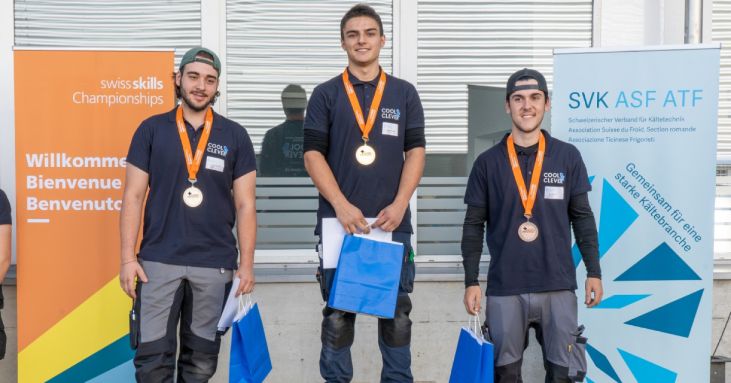 Campione svizzero fra gli installatori di sistemi di refrigerazione
