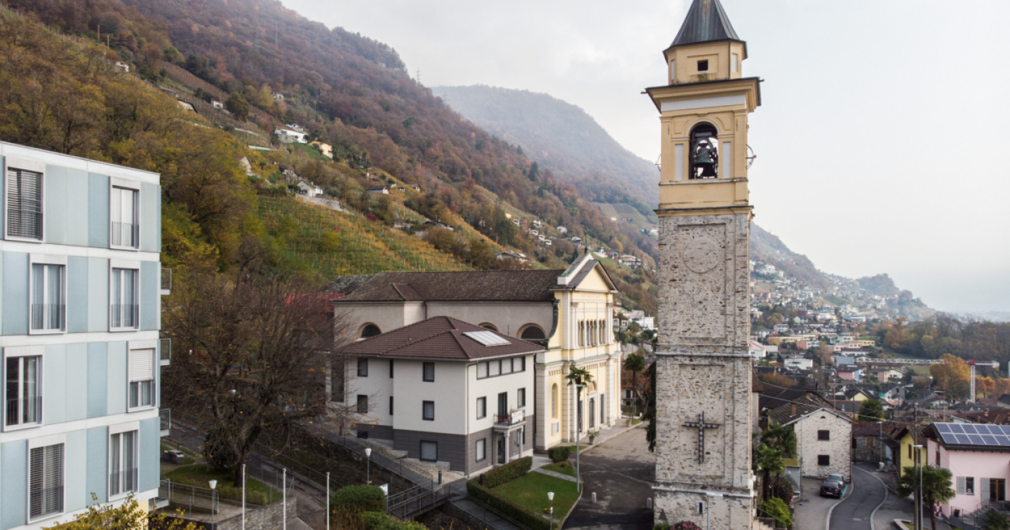 Chiesa di Gordola, nuovo impianto campane e più luce sul campanile