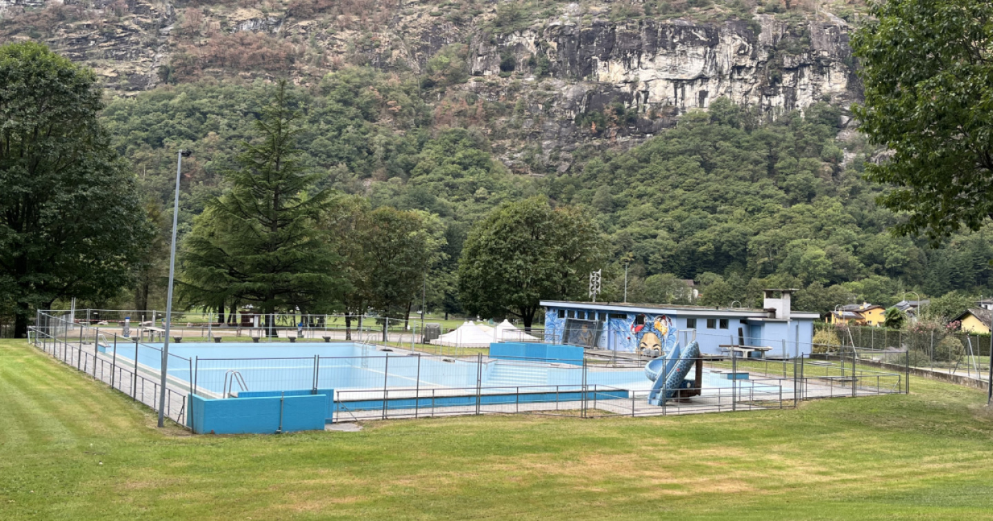 Piscina dismessa a Bignasco, ‘la sepoltura è prematura’