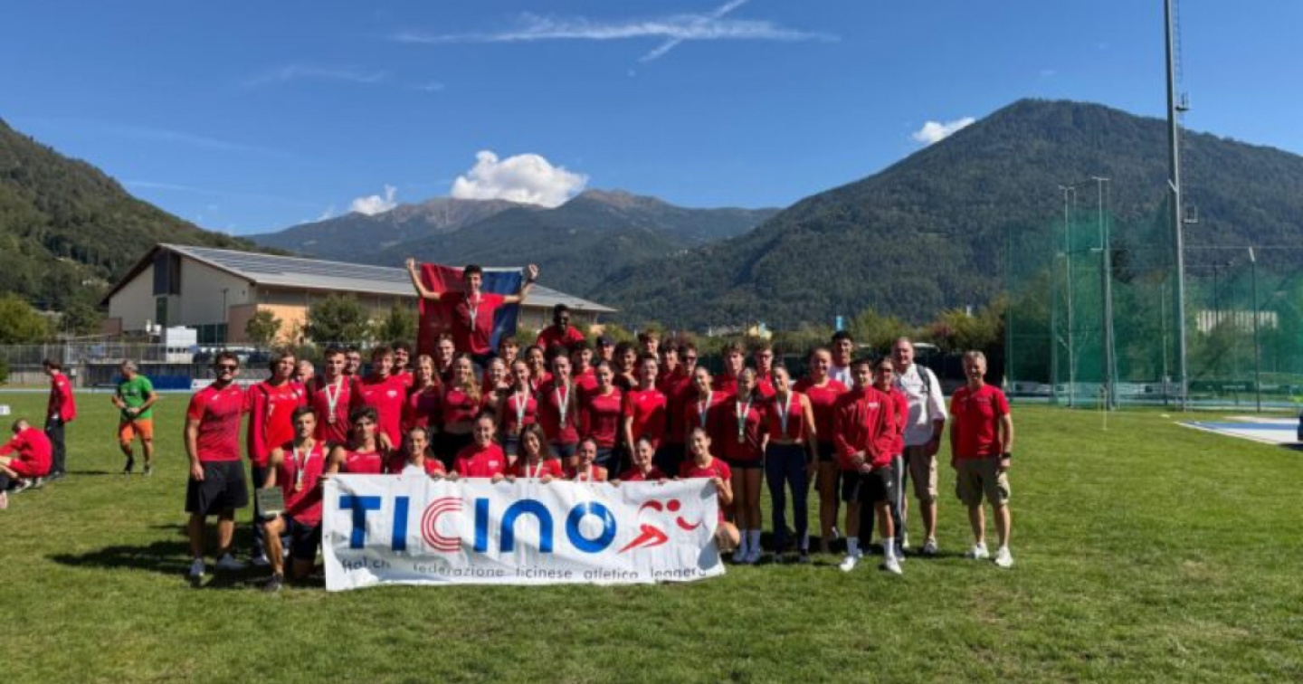 Trofeo Arge Alp, il Ticino è quarto a Pergine Valsugana