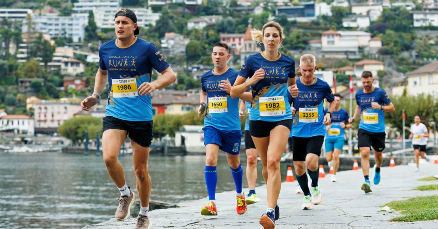 Record di iscrizioni per l'Ascona-Locarno Run