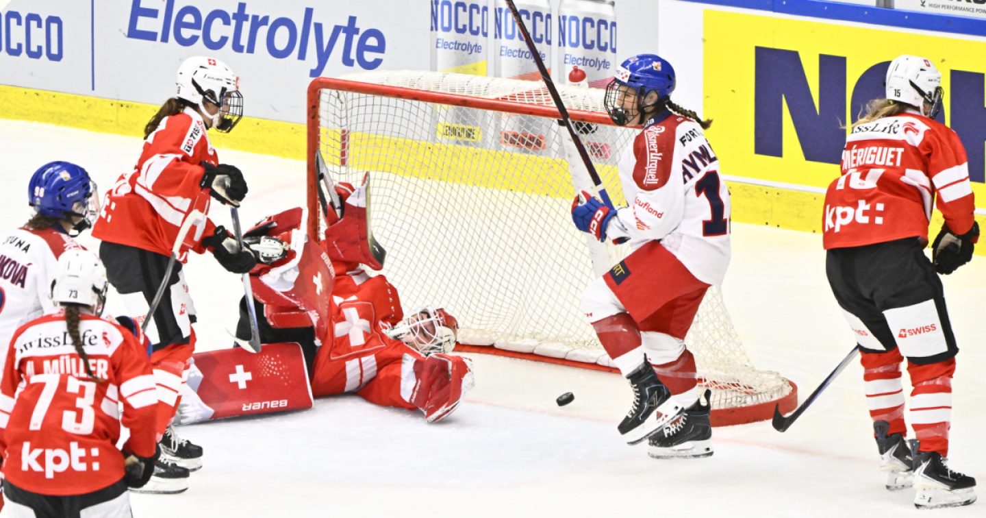 Euro Hockey Tour amaro per le elvetiche: tre sconfitte in altrettante partite