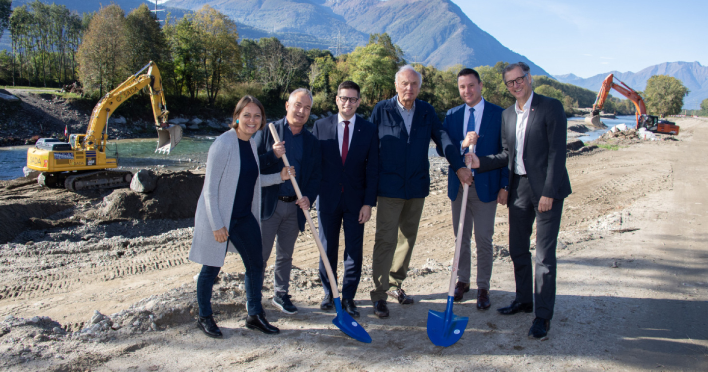 Il parco fluviale bellinzonese ‘modello esemplare su scala nazionale’
