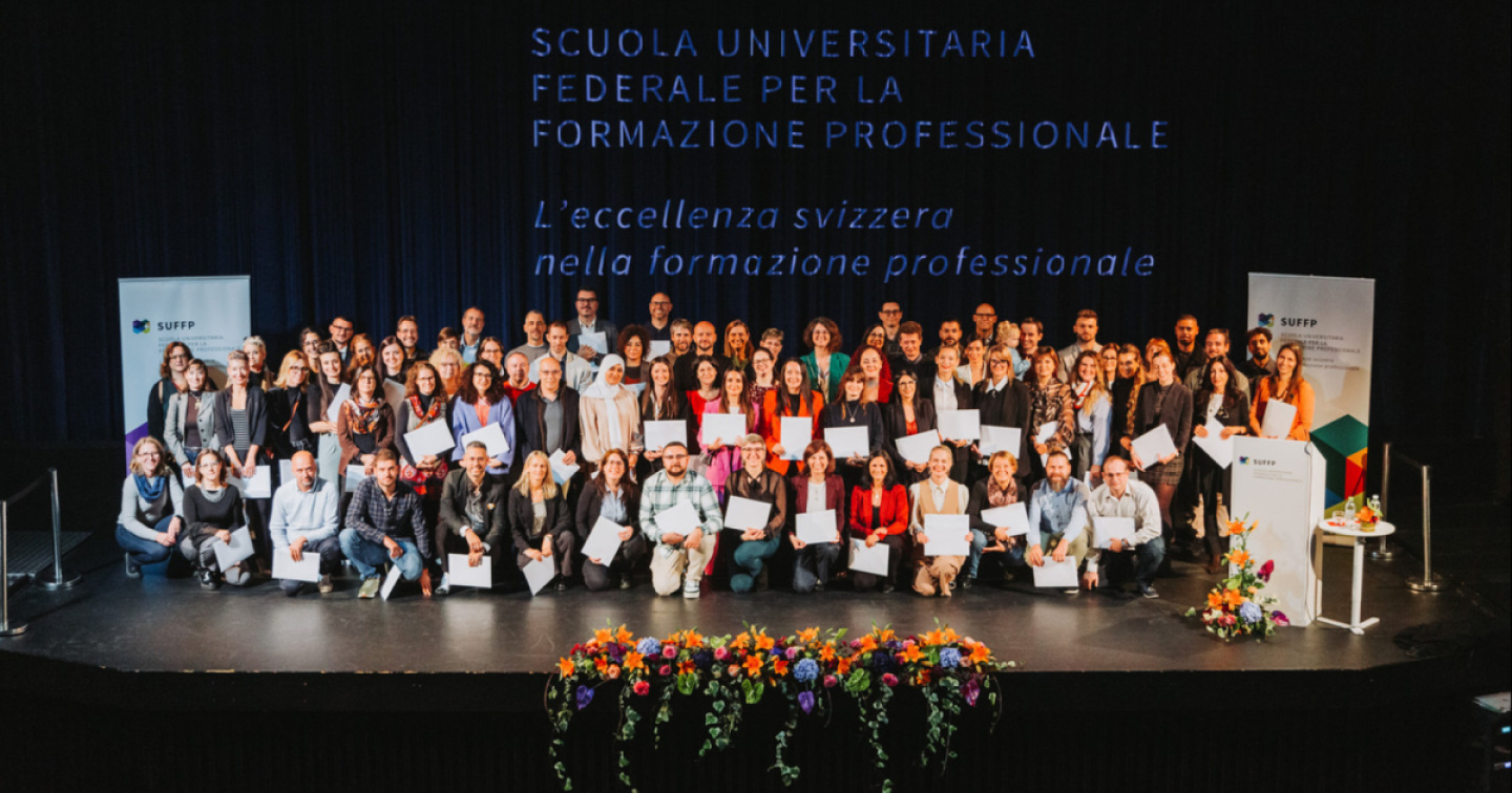 La SUFFP conferisce 117 titoli nella Svizzera italiana