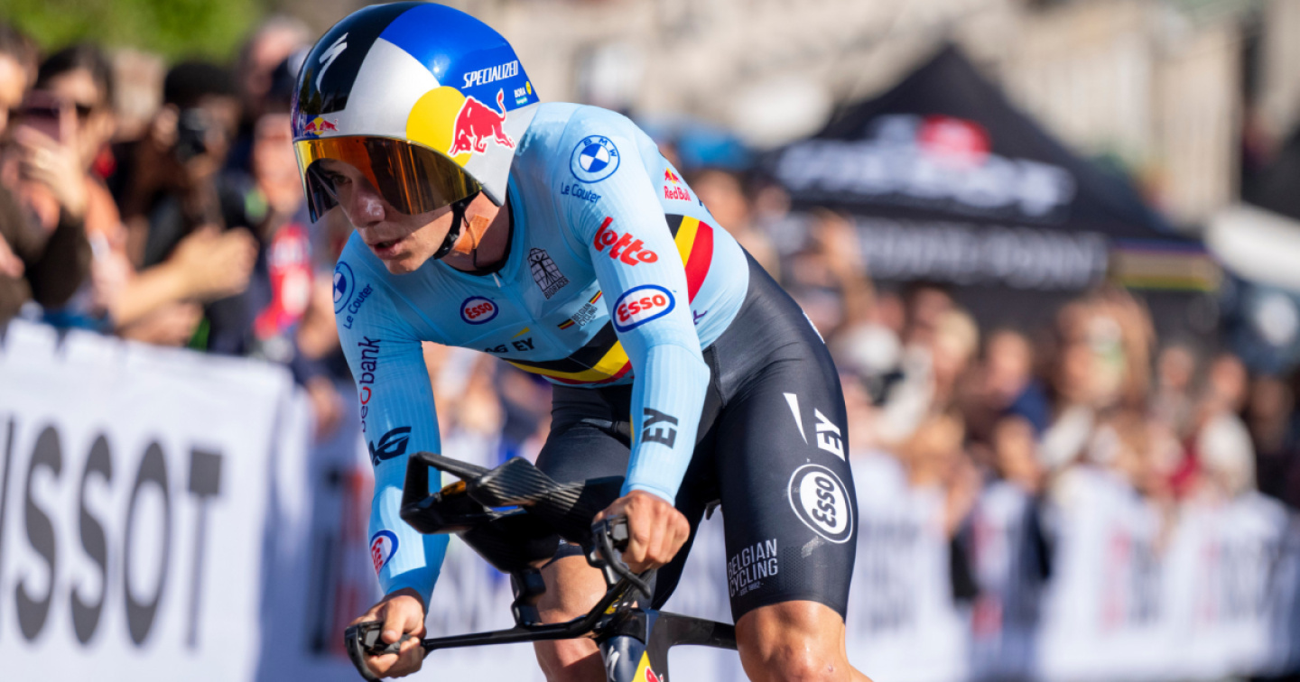 Evenepoel irresistibile alla Crono delle nazioni