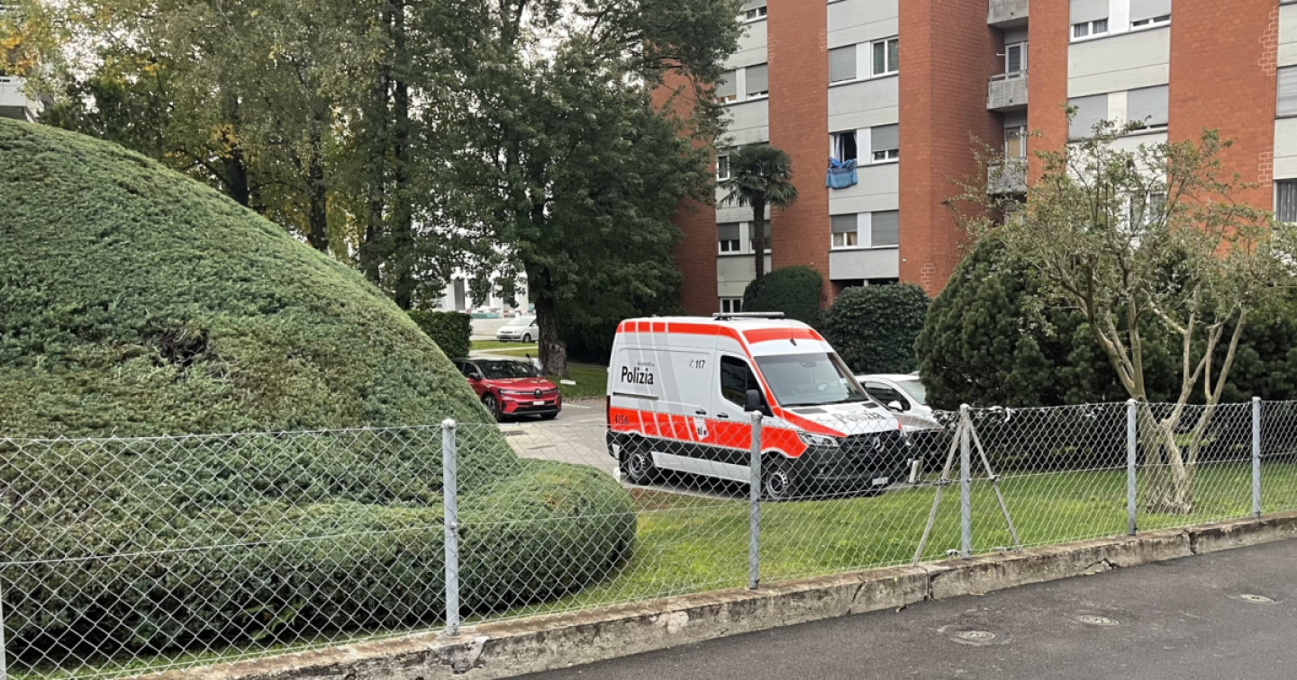 Incendio in una palazzina a Lugano, una vittima