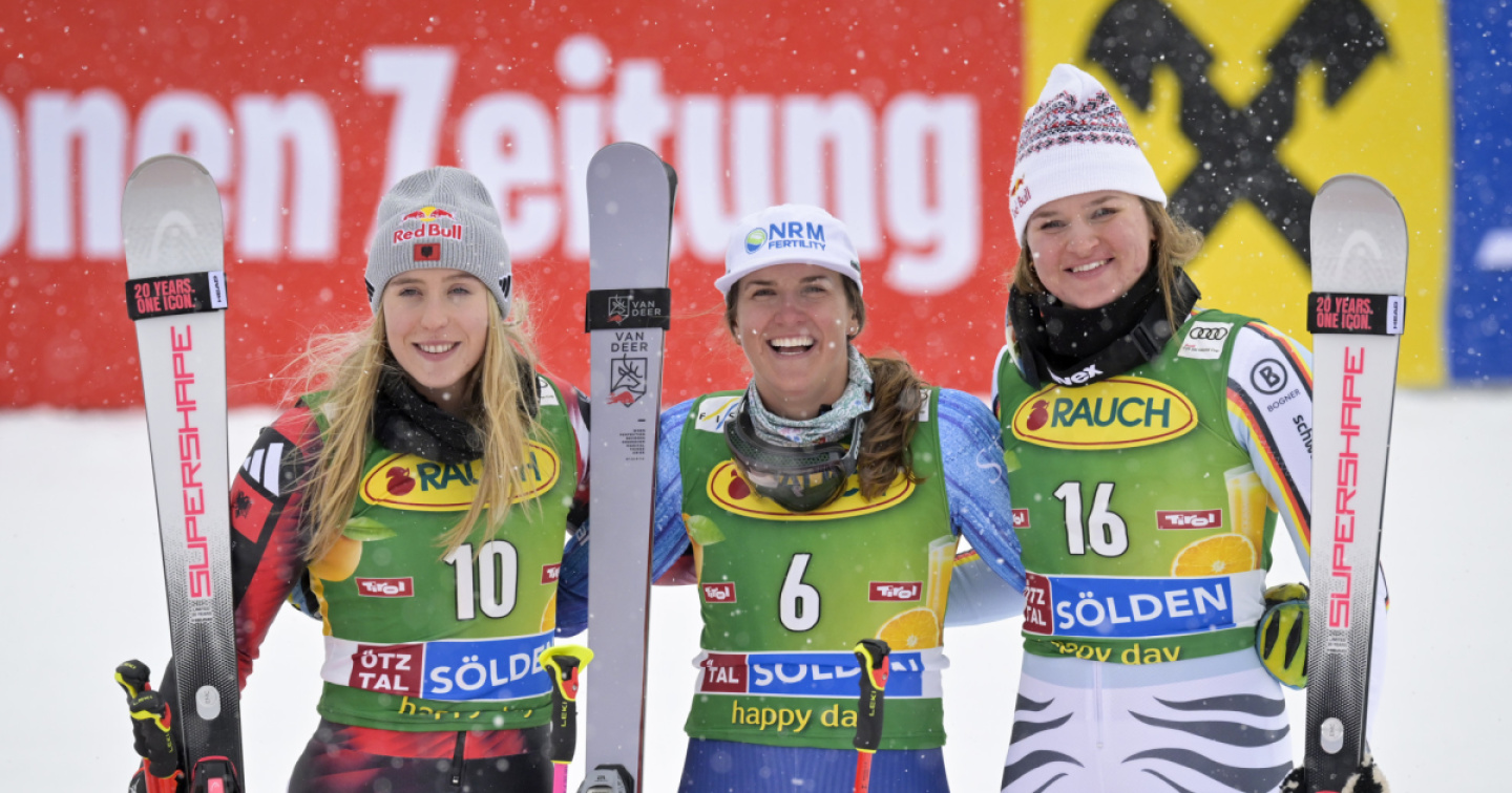 Paula Moltzan vince il gigante di Sölden