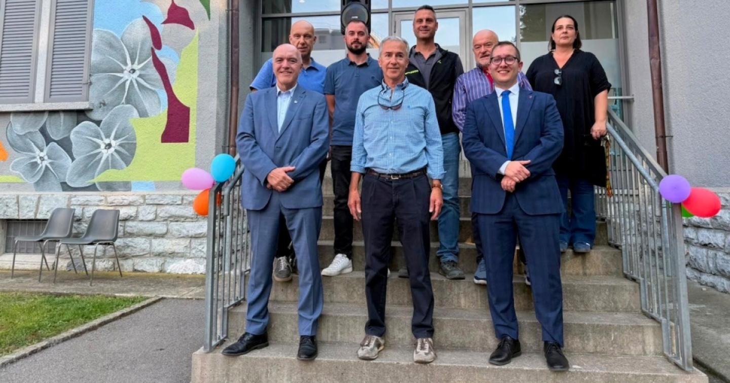 Nel Quartiere Soldini a Chiasso c’è una ‘Rosa dei Venti’