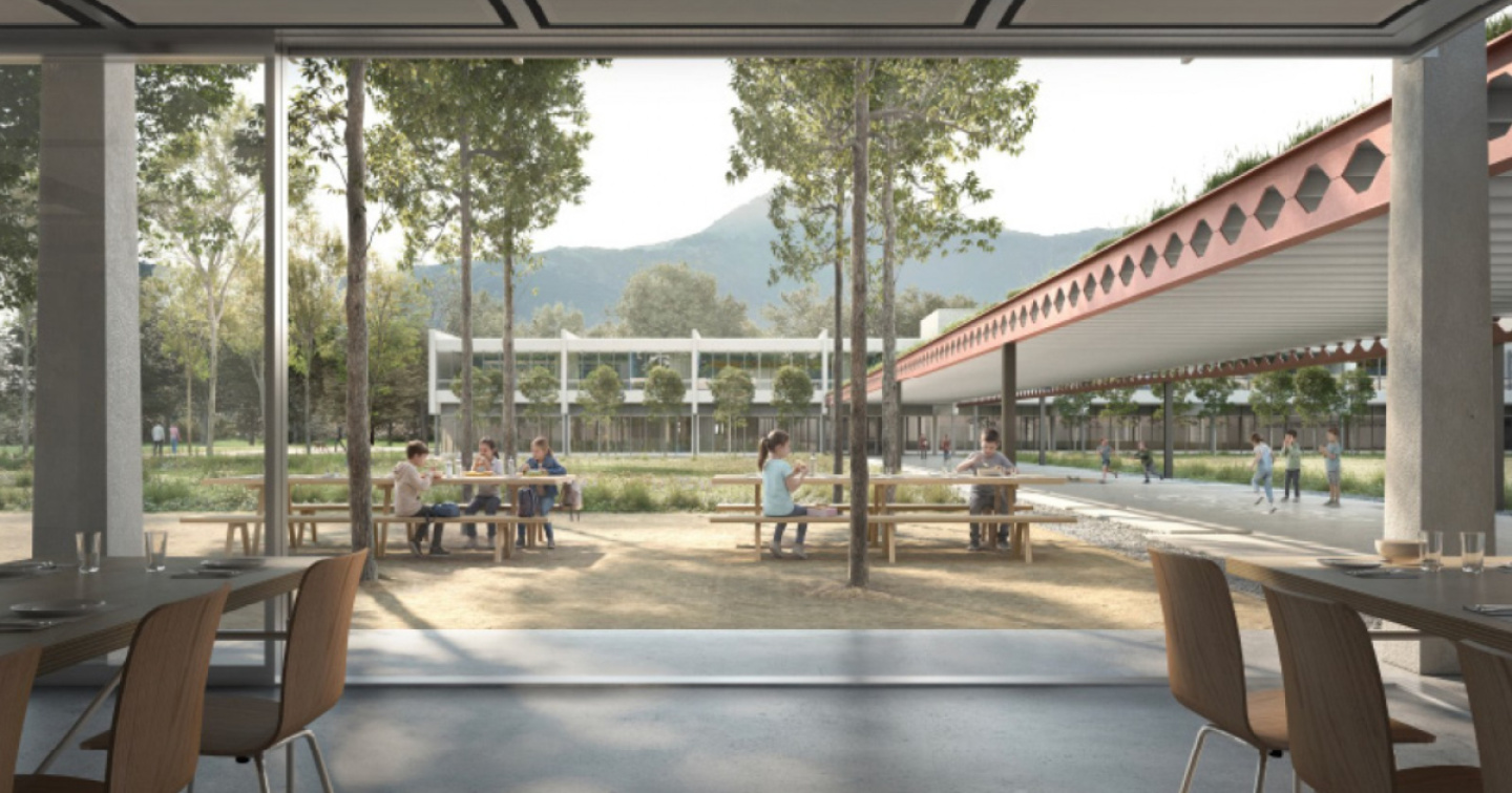 ‘Orsa Maggiore’, costellazione di edifici e percorsi per le scuole di Losone
