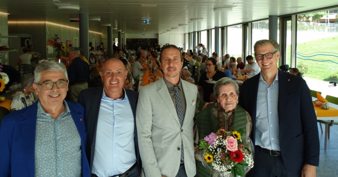 Celebrati i 10 anni della Residenza Pedemonte di Bellinzona