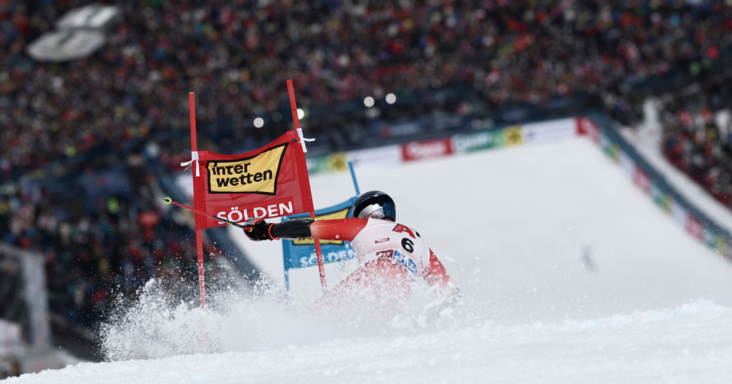 A Sölden s'impone Pinheiro Braathen, Meillard e Odermatt sul podio