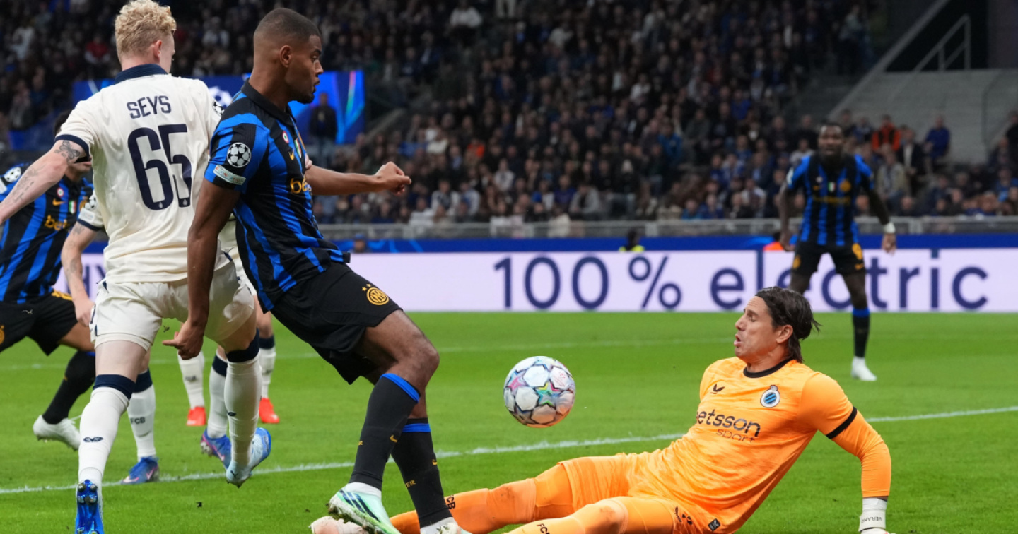 Sommer e il Bruges battono l'Inter a San Siro