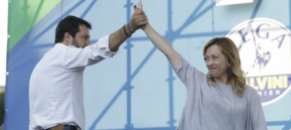 salvini-meloni-e-il-governo-degli-sburoni