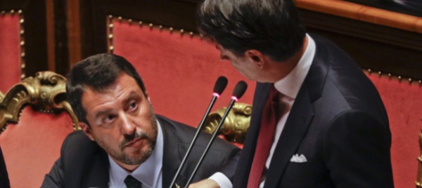 conte-fine-dell-azione-di-governo-salvini-replica-streaming