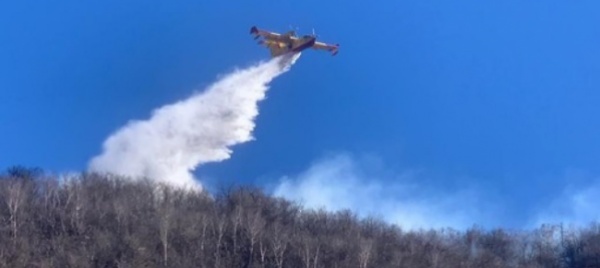 confine-canadair-all-opera-nei-boschi-di-ornavasso