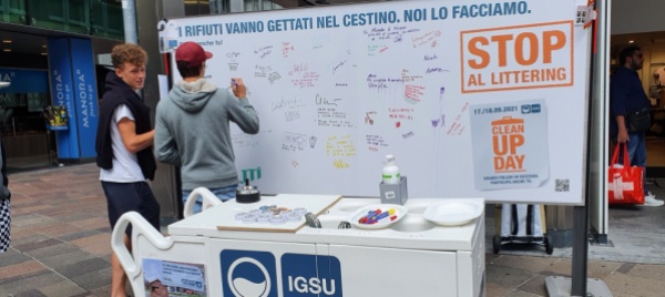 azione-contro-il-littering-all-area-di-servizio-di-bellinzona